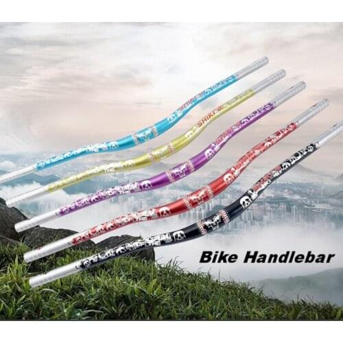 Aluminum Alloy Bicycle Handlebar MTB Handlebar Bicycle Road Mountain Bike Handlebar 720/780MM Steering Wheel For Bicycle