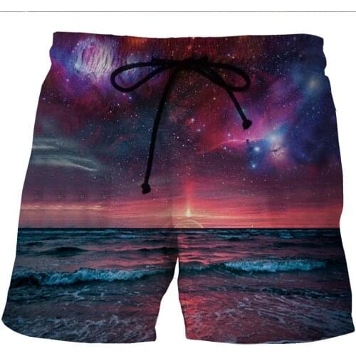 LOVE SPARK S To 6xL Unisex Galaxy Red Mens Sports Shorts 2017 Jogging Bodybuilding Boys Summer Beach Tracksuits