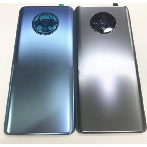 Original Back glass Cover For OnePlus 7T Back Door Replacement Battery Case, Rear Housing Cover With Camera Lens