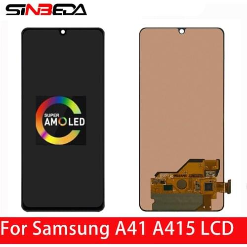 Original Super AMOMLED 6.1" LCD For Samsung Galaxy A41 SC-A415F A415 LCD Display Touch Screen Digitizer Assembly