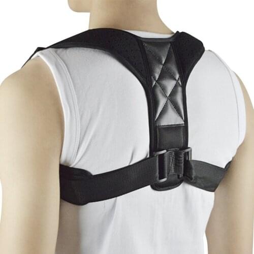 Adult Back Shoulder Posture Correction Band Spine Support Brace Belt Orthopedic Posture Correct Vest Lumbar Corrector Bandage