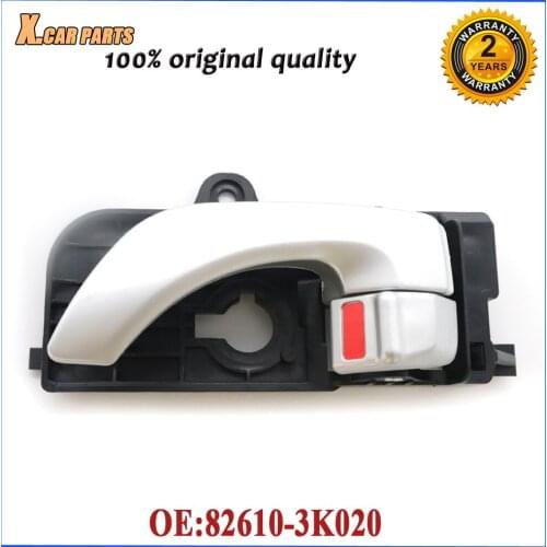 Car Front Left Driver Side Inside Silver Door Handle 82610-3K020 Fit For Hyundai Sonata 2005 2006 2007 2008 826103K020