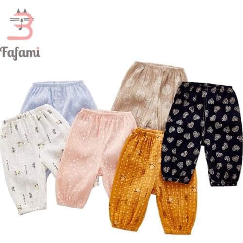 Baby Pants Anti-mosquito for Newborn baby clothes Light Cotton baby leggings girl boy pant Baby Summer clothing bloomers bebe