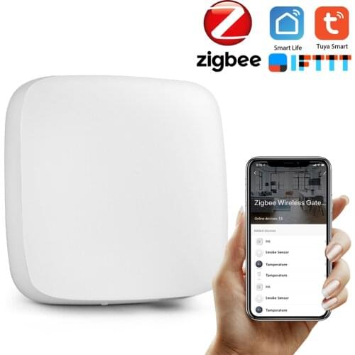 ZigBee 3.0 Smart Gateway Hub Tuya Smart Homebridge Smart Life APP Wireless Remote Controller Works With Alexa Google Home