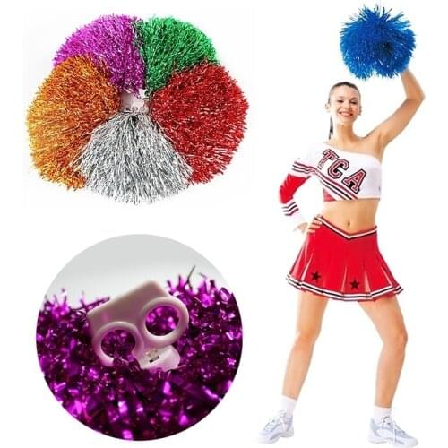 1Pc Sports Cheer Football Basketball Team Cheerleading Dance Girl Pompoms cheerleading pom poms cheer