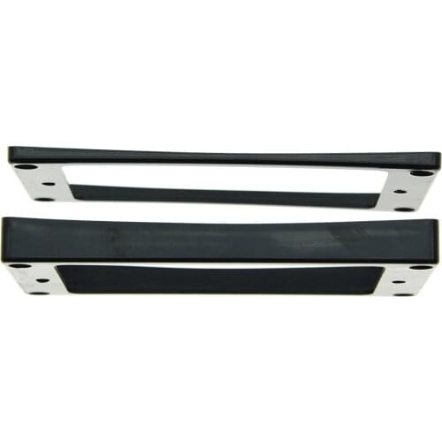 2x Black Humbucker Pickup Ring Mounting Rings Curved Bottom Frame for Epiphone LP Replacement Pickup Ring
