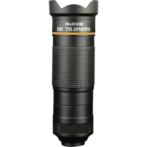 36X Dual-Adjustment Telephoto Phone Lens, High-Definition 36X Monocular External Phone Lens