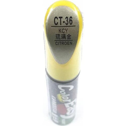 Car scratch repair pen, auto paint pen CT-36 for Citroen C5 C4 C2 Picasso,Elysee C-Quarte ,car painting pen