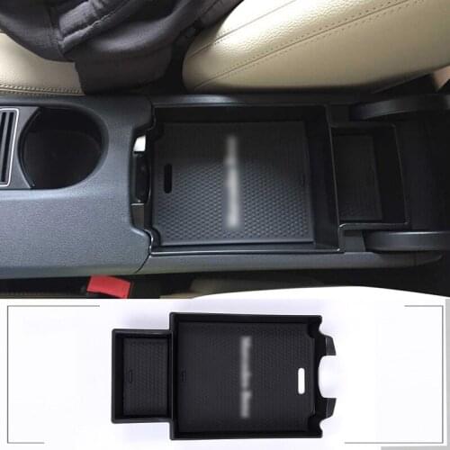 Car Interior Armrest Storage Box Accessories For Benz CLA W117 C117 GLA A Class B A180 A250 A260 GLA200 2017 For Small Objects