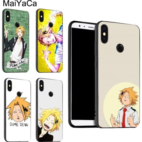 Denki Kaminari My Hero Academia For POCO X3 F2 Case For Redmi Note 9 Pro 8 7 8T 9S 9A 9C For Mi Note 10 Lite 9T A3 Coque