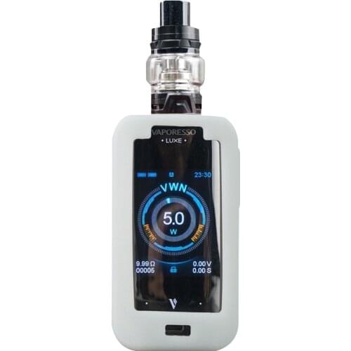 Texture case for luxe 220w silicone skin protective cover rubber sleeve shield wrap 10pcs