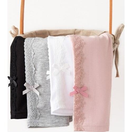 Children Leggings Lace Cotton Summer Soft Girl Trousers Leggings For Girls Age 2-9T