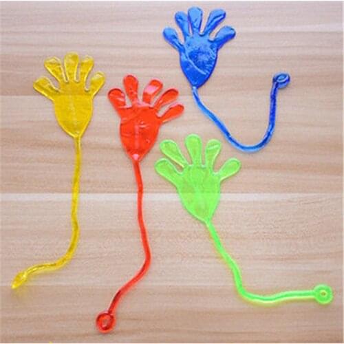 Elastic Sticky Slap Small Hands Palm Favors Gift Gags Practical Jokes Squishy Slap Hands Palm Kids Children Baby Toy