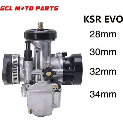 ALconstar-KSR Carburutor 28mm 30mm 32mm 34mm Evolution KIT EVO Carb For Universal HONDA Yamaha KTM SUZUKI Kawasaki