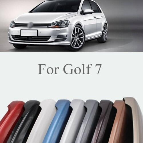 For Volkswagen Golf 7 2014 2015 2016 2017 2018 MK7 reversing mirror shell paint bright black mirror shell cover Exterior Parts