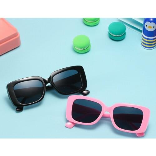 Hot sale Cool 2-15 Years Kids Sunglasses Sun Glasses for Children Boys Girls Fashion Eyewares Coating Lens UV 400 Protection