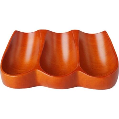 NEW Tobacco Pipe Stand Unique Holds 3 Pipes Solid Red Wood Tobacco/Smoking Pipe Stand/Rack/Holder Gift