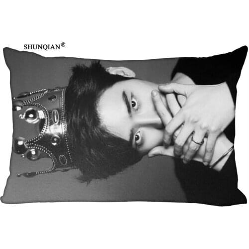 Custom Lee Jong Suk Rectangle Pillowcase zipper Pillow Case Customized Pillow Case Covers (Two Sides) 1pcs custom