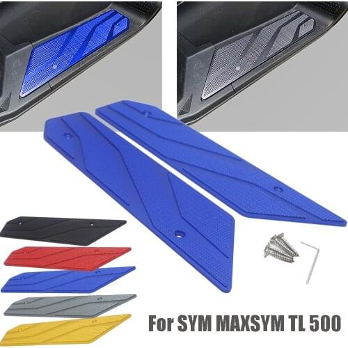 Motorcycle Footboard Steps Motorbike Foot Plate Foot Board For SYM MAXSYM TL 500 TL500