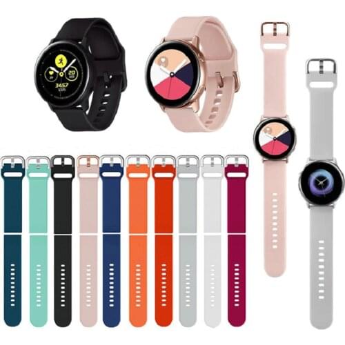 Strap for Samsung Galaxy Watch 3 41/42mm Active/Active2 40/44mm Gear S2 Sport Wriststrap Wrist band Bracelet Watchband