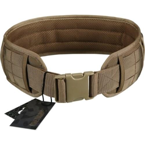 OneTigris Tactical Hunting Molle Battle Belt Military Combat Padded Patrol Belt for Men Waist Support