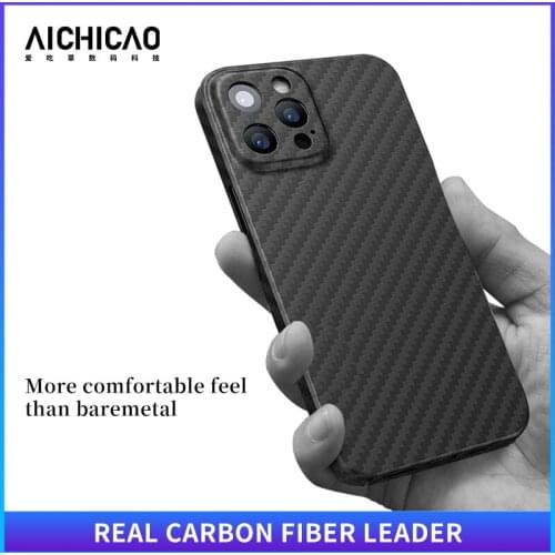 ACC-Carbon Fiber Phone Case iphone 12 pro max carbon fiber case Ultra-thin Hard Back Cover For iPhone 12 mini Cover Shell