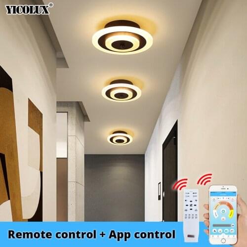 Modern Led Ceiling Lights Smart Lighting For Corridor Balcony Bedroom Study Room Crystal lustre plafonnier Home Deco Lamp AC90