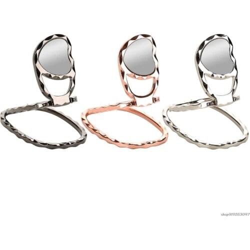 Universal Finger Ring Kickstand 360Â°Rotation with Polished Metal Phone Grip for Magnetic Car Mount for All Smartphones Dropship