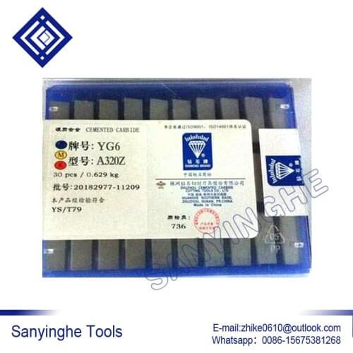 YG6 A320Z sanyinghe boring tool Welding cutter end face external turning tools threading tool from zhuzhou diamond brand