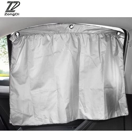 ZD Car side window curtain Sunshade with sucker For Nissan qashqai juke Honda civic accord Citroen c4 c5 c3 Infiniti accessories