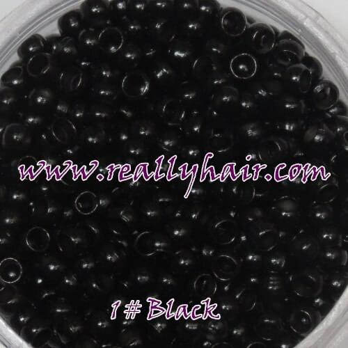 1 bottle/1000pcs 2.5mm Micro NANO Rings/Links/Beads For Nano Hair Extensions tool kit 7 Colors Optional