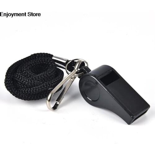 1PC Coach Whistle Sports Football Basketball Referee Training Whistle Outdoor Survival With Lanyard