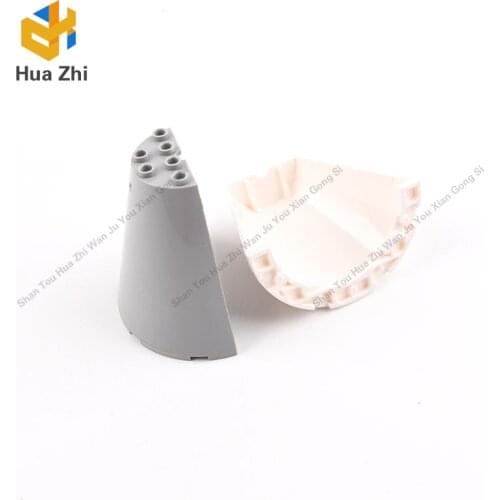 Building Blocks Parts 47543 2PCS Cone Half 8 x 4 x 6 LEGOING MOCS Education