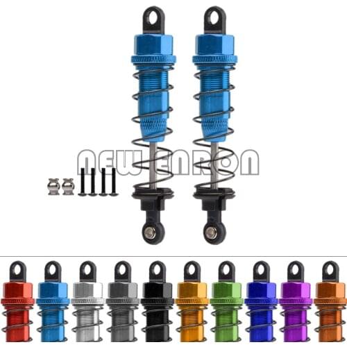 RC 2Pc Adjustable 60MM to 80MM Oil Shock Absorber Damper Aluminum 3mm Shafts For RC Car 1/10 Truck CrawlerTRX4 Axial SCX10 RC4WD