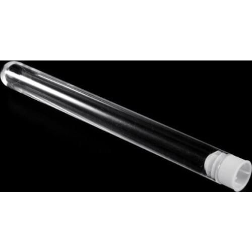 20Pcs/Set of High-quality Plastic Test Tube Laboratory Testing Tools, with White Screw Cap 12*100mm