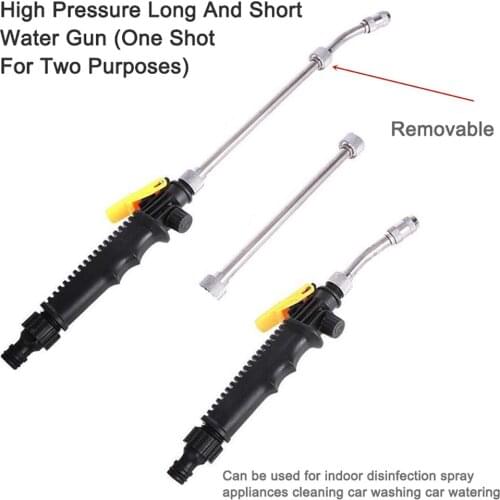 28/48CM High Washing Watering Sprinkler Cleaning Accessories Pressure Power Water Gun Washer Jet Garden Washer Hose Nozzle