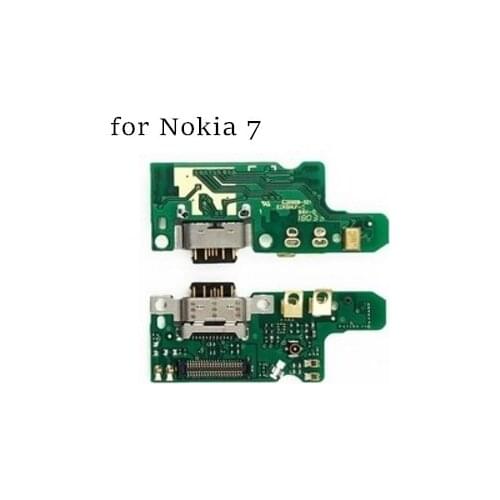 50pcs/lot For Nokia 7 USB Charge Charging Port Connector Dock Board Flex Cable