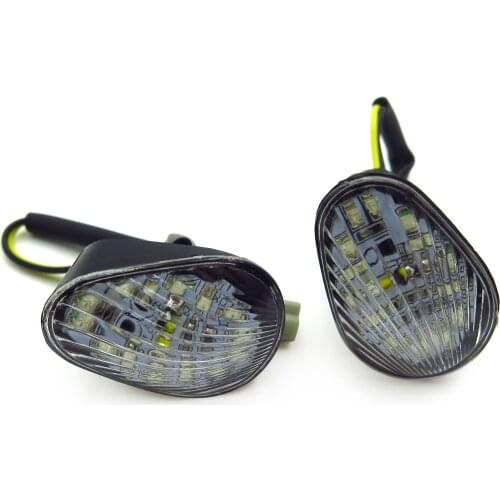 Aftermarket free shipping motorcycle parts Euro LED Flush Mount Turn Signal for Yamaha 2006 2007 2008 YZF R1 R6 R6S CLEAR