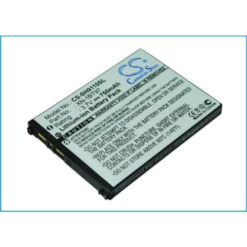 CS 750mAh battery for Sharp 61SHUAA,SH6220C,SH6228C,SH6230C,SH6310,SH7110C,SH7118C,SH9110,SH9110C,W619SH C61SHUAA