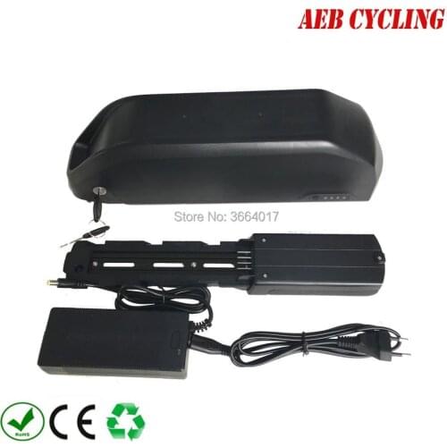 Free shipping down tube 60V 10Ah/11.6Ah/12.8Ah/13.2Ah/14Ah battery pack 500W 750W 1000W 1200W ebike battery for ancheer bike