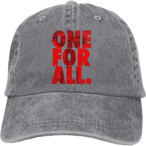 One For All The Baseball Cap Peaked capt Sport Unisex Outdoor Custom MY HERO Academia Anime Hats
