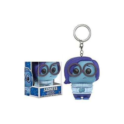 Funko Sadness Pocket keychain Collectible Model Toys for Children