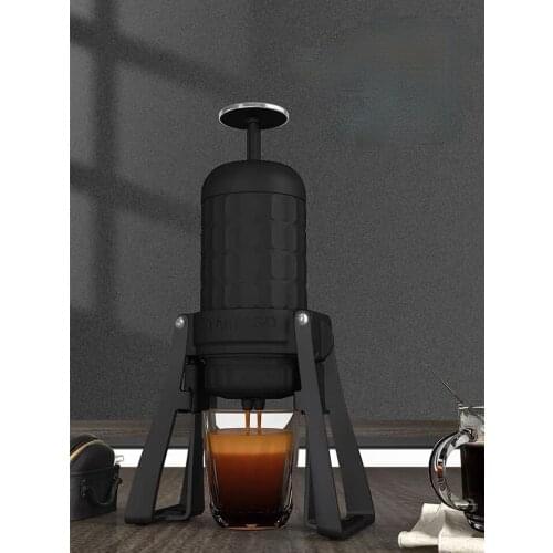 GZSH Triangle Silent Manual Deformation Star Grain Third Generation Portable Coffee Machine High-end Coffee Tools