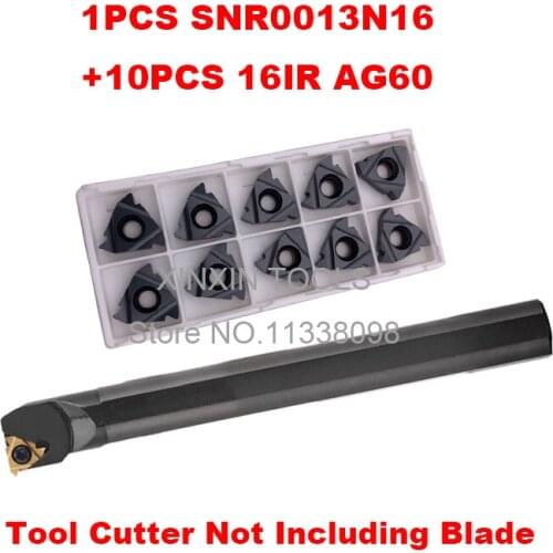 SNR0013N16 SNR0016Q16 SNR0020R16 Internal thread Turning tool 1pcs + 11 IR A60/11 IR A55 10pcs Internal thread Carbide insert
