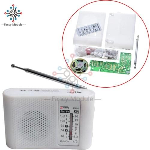 CF210SP AM/FM Stereo Radio DIY Kit Electronic Assemble Set Kit For Learner Electronic Production Suite for Arduino