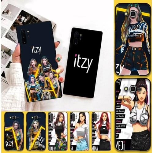 Kpop itzy Phone Case For Samsung Galaxy Note20 ultra 7 8 9 10 Plus lite J7 J8 Plus 2018 Prime