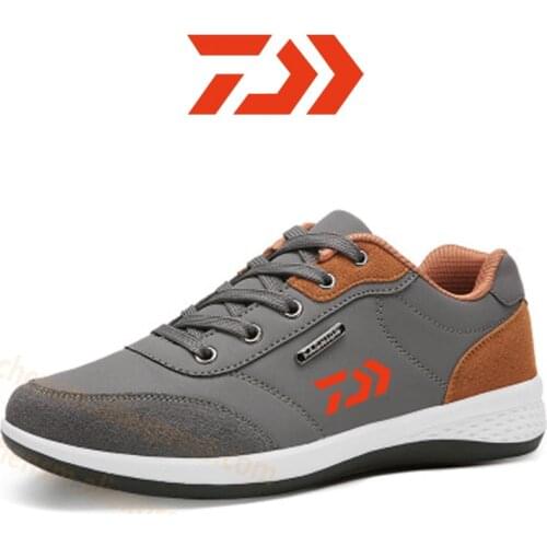 New for 2020 Daiwa Spring Shoes for Hiking and Fishing Mens Sports Shoes Breathable Non-slip Running Shoes Shoes for Travel