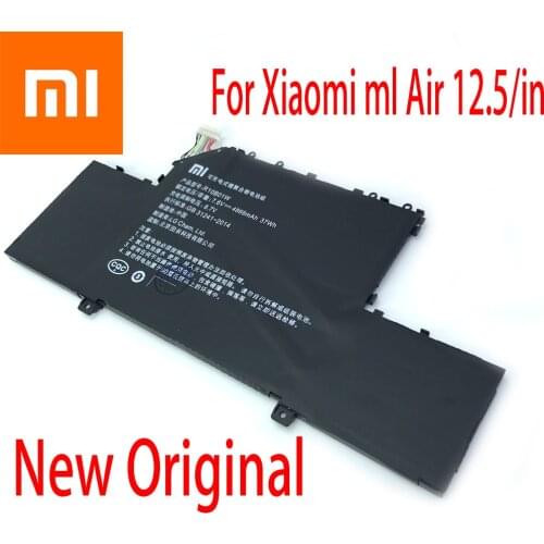 XIAOMI NEW Original 4886mAh R10BO1W For Xiaomi ml Air 12.5/in R10B01W Tablet Battery 7.6V 37Wh
