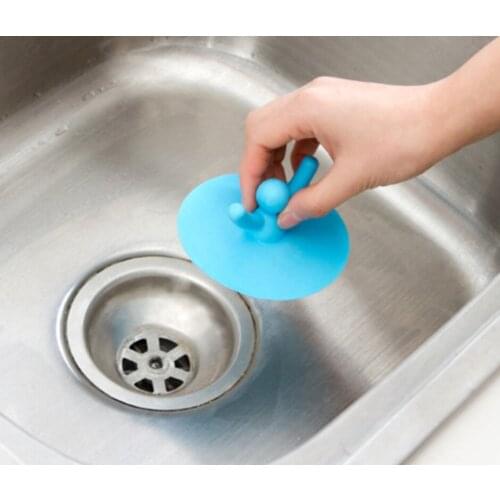 Rubber Circle Silicone Sink Strainer Filter Water Stopper Floor Drain Hair Catcher Bathtub Plug Bathroom Kitchen Basin Stopper