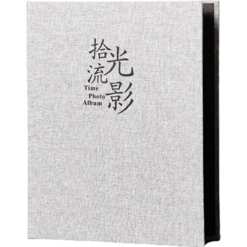 Self Adhesive Photo Album Handmade Loose Leaf Notebook DIY Scrap Book Family Memory Record Album